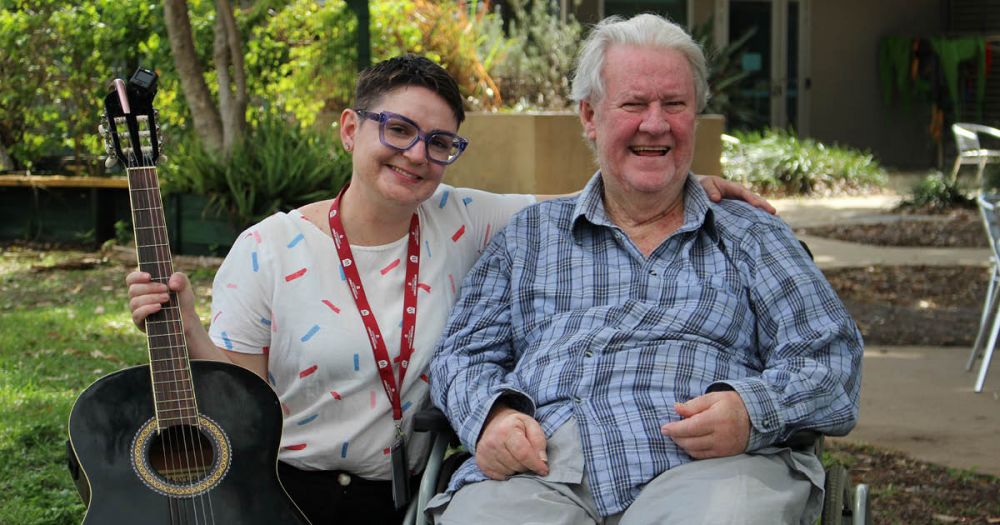 Music therapy student brings healing harmonies to Townsville University Hospital