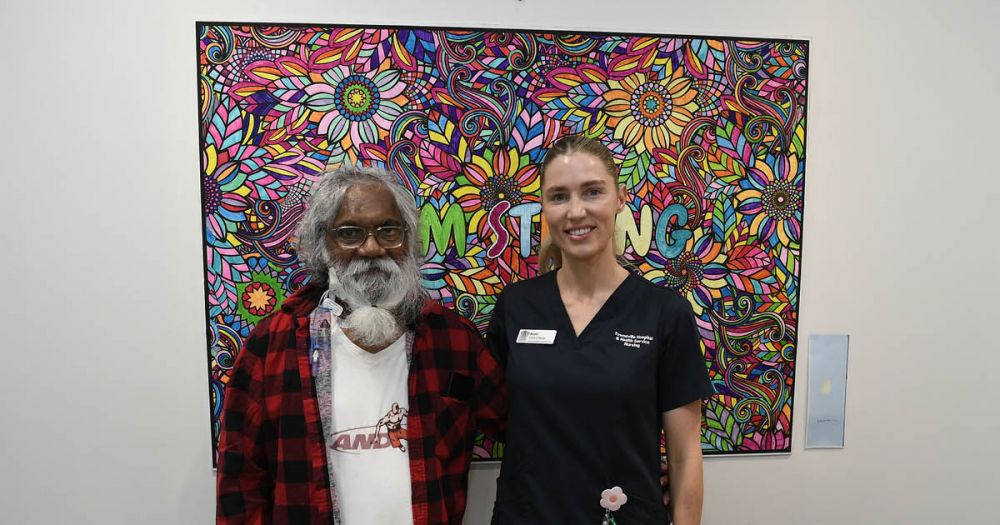 Cancer patients draw strength from colourful poster at TUH