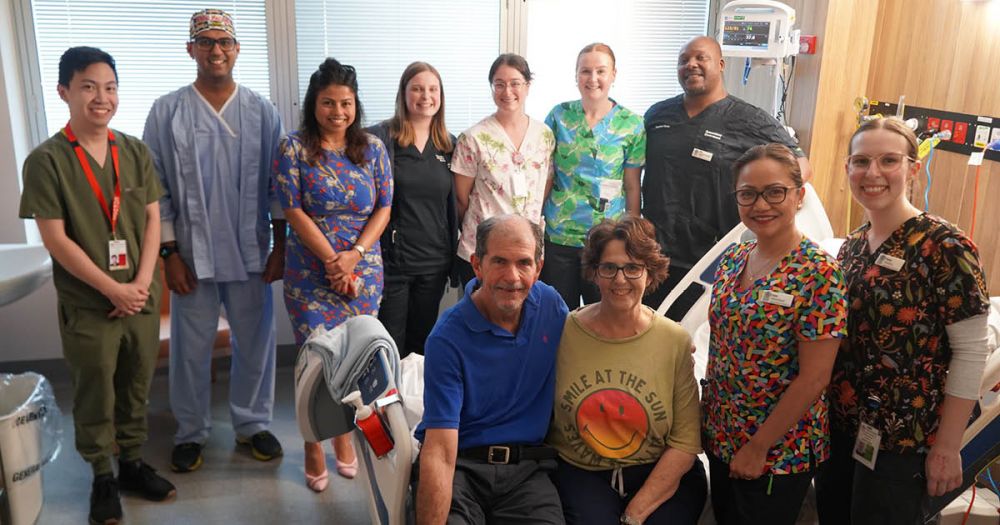 Marj celebrates new life as historic first transplant patient for North Queensland Kidney Transplant Service 