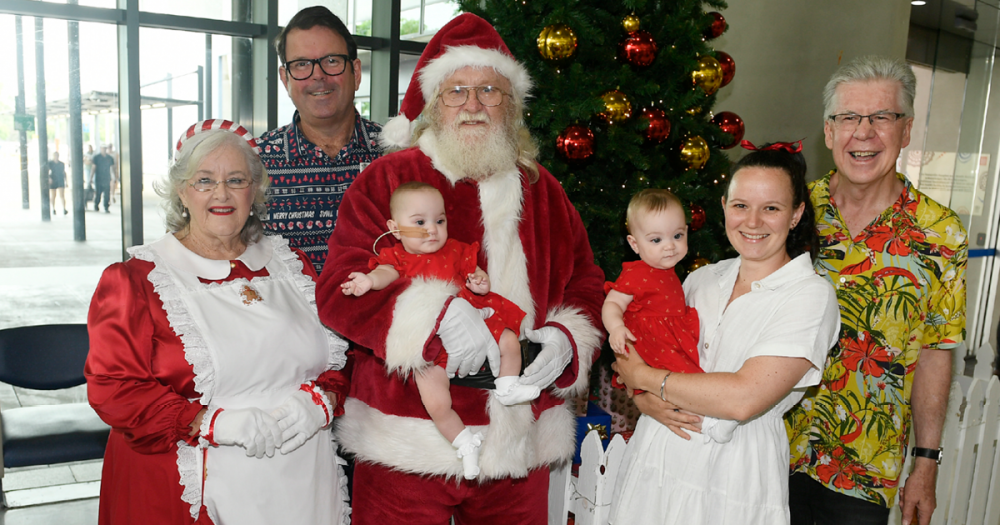 Tiny twin miracles bring Christmas joy to Townsville University Hospital