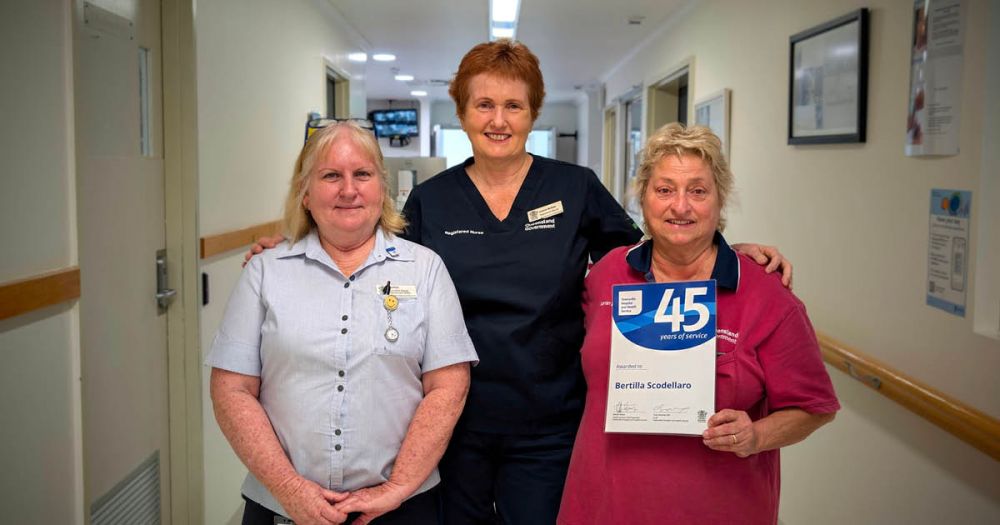 Burdekin healthcare workers celebrate a lifetime of care