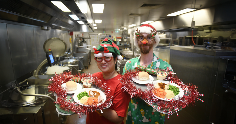 Comfort and care all wrapped up in Christmas lunch at TUH