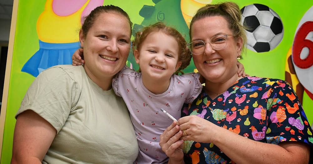 ‘Flu needle a sting of the past for north Queensland kids