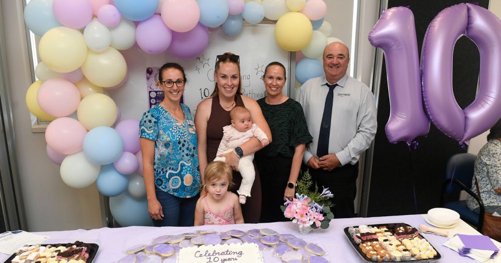Ingham’s birthing service celebrates a decade of deliveries